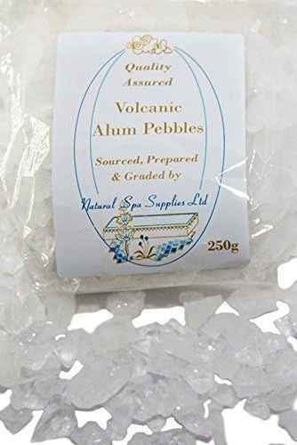 Natural Volcanically Formed Alum Pebbles, DIY Deodorant, 250g, Deodorant and Craft Uses