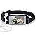 Emarth Running Belt Waist Pack, Zipper Design/ Waterproof Transparent Touch Screen Window/ Headphone Jack Fit for iPhone/ Android Smartphones (Screen Size Under 5.5'') Accessories, Black