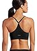 Jockey Women's Activewear Molded Cup Seamless Sports Bra, Black, L