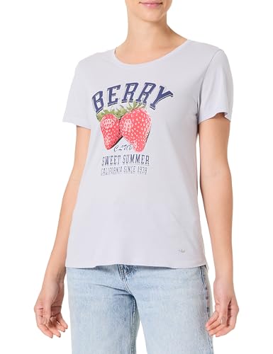 KEYLARGO WT Berry Round T-Shirt, Blue Grey (1126), M Donna