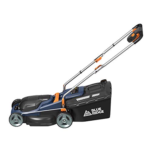BLUE RIDGE BR8761U 40V 2.0Ah 14'' Cordless Lawn Mower Battery and Charger Included