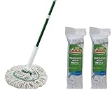 Libman Tornado Mop with 2 Extra Mop Refills