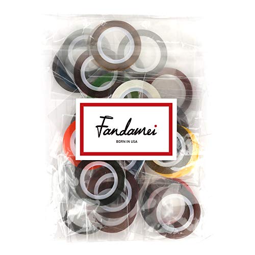 32 Colors Nail Striping Tape Line, FANDAMEI Multicolor Rolls Striping Tape Line Nail Art Decoration Sticker DIY Nail Tip