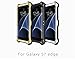 Galaxy S7 Edge Case,MK2 Series Luxury Aluminum Alloy Protective Case, Metal Bumper Armor Aluminum Shockproof Military Heavy Duty Protector Case Cover for Samsung Galaxy S7 Edge (Black)