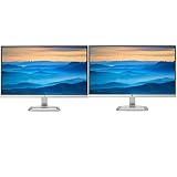 Hewlett Packard (T3M88AA#ABA) 27er 27-Inch IPS LED Backlit PC Computer Dual Monitor