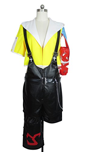 Final Fantasy Cosplay Tidus Suit Adult Cosplay Costume