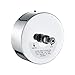 JOOM Retractable Clothesline Stainless Steel Heavy Duty 9Feet(MAX) for Hanging Drying in Bathroom Laundry Hotels, Chrome Finish,Round Style (Chrome A (Drill))