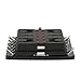 KKmoon DC12V 10 Way Blade Fuse Box Holder with LED Warning Light Kit for Car Boat Marine Trike