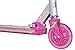 Barbie Folding Scooter with LED Deck, Silver/Pink