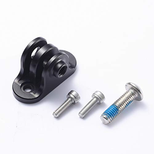 Dymoece Aluminum Alloy Combo Adapter for Garmin Mount,Gopro Camera and Most of Bryton Mount