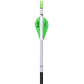 Bohning Blazer Quickfletch (6-Pack), Neon Green,White