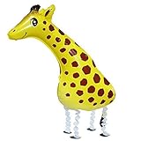 Pack of 2 Giraffe Balloons Walking Animal Balloon Air Walkers Kids Birthday Party Decor