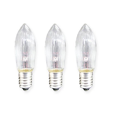 Christmas Workshop Candle Bridge Bulbs ~ 3 Pack ~ Suitable for Christmas Workshop Candle Bridge 71130 + 70730~77130