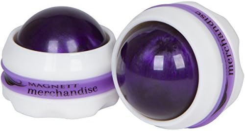 Roller Massage Balls That Provide Comfort, Relief, Reduce Tension, and Reduce Stress. Trigger Point Massage Therapy for Deep and Light Tissue Stimulation. (Purple)