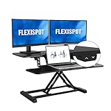 FLEXISPOT Motorized Standing Desk Converter