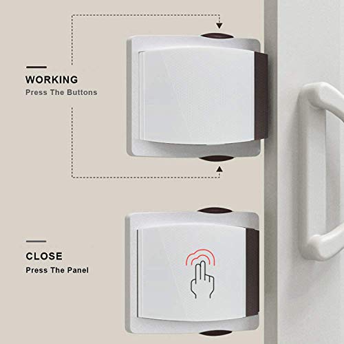 Sliding Glass Door Child Lock OKEFAN 4 Pack Baby Safety Slide Window