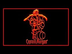 Bayyon Captain Morgan Spiced Rum Bar Led Light Sign
