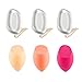 Silicone Makeup Sponge，SPANLA 3 Premium Silicone Makeup Applicator & 3 Makeup Sponge Makeup Blender Sponge Beauty Sponge for Makeup Foundation Applicator for Cosmetic Blending
