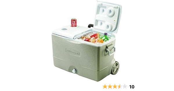 Rubbermaid DuraChill 5-Day Wheeled Ice Chest / Cooler ...
