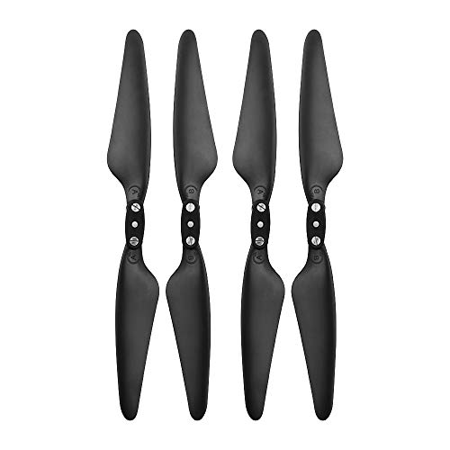 O'woda 2 Pairs Foldable propellers H117S ( Base + Screw + Wrench ) for Hubsan Zino H117S Drone Spare Parts Accessories - Thumbnail 2