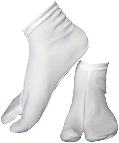 [Vigo Socks] Flip Flop Socks Indoor Tabi Socks Sandal Socks Black &amp; White (29cm~ 30cm (US 12/ EU 45),, White)