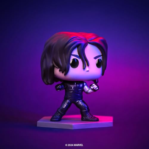 Funko POP! Marvel: Civil War Build A Scene - Winter Soldier - Bucky 6th - Captain America - Collectable Vinyl Figure - Gift Idea - Official Merchandise - for Kids & Adults