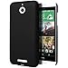 HTC Desire 510 Case, Cimo [Satin] Ultra Slim Matte Soft Touch Hard Case for HTC Desire 510 (2014) - Black
