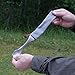 LightArctic Titanium Ultralight 3 in 1 Spork – Best For Camping Hiking and Backpacking, Multitool with Spoon Fork and Knife. Sturdy Personal Outdoor Travel Cutlery – With Protective Carrying Cloth Bag