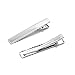BronaGrand 100 PCS Silver Alligator Hair Clip Flat Top with Teeth for Arts & Crafts Projects, Dry Hanging Clothing, Office Paper Document Organization,Hair Care(2.4 Inch)