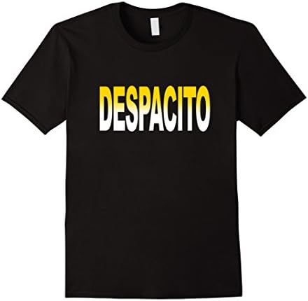 Mens Despacito TShirt Despacito Tee Shirt Yellow Large Black