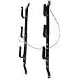 Allen Company Shotgun, Rifle, and Bow Truck Rear Window Gun Rack - Firearm Mount for Car or Wall - Adjustable Design - Black