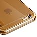 PASONOMI iPhone 6 Plus Case, [Smart Window View] Apple iPhone 6 Plus Folio Wallet Case - Slim Flip Leather Case for Apple iPhone 6+ iPhone Plus 5.5 Inch Smartphone (Golden)