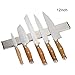 Stainless Steel Magnetic Knife Holder,Langxian Premium Kitchen Knives Strip,Magnetic Knife Rack,Kitchen Utensil Holder,Powerful Flush Mounted Space Saver,Magnetic Tool Home Organizer