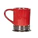 Shotgun Shell Big Shot Rosy Red 6 x 5 Glossy Ceramic Stoneware Mug With Handle