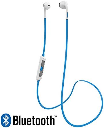 Sport earphones BLU Fashion Bluetooth 4.1 Headset Chip CSR Multipoint Audio Stereo and microphone - Package with microUSB cable, Manual - Wireless headphones for Iphone, Samsung, Xiaomi, Huawei, Sony and all bluetooth device