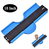 Upgraded Plastic Contour Gauge, Profile Gauge, Shape Duplicator, 10-Inch Marking Tool, Precisely Copy Irregular Shapes For Perfect Fit and Easy Cutting