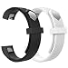 Fitbit Alta Bands, MoKo Classic Replacement [2 PCS] Soft Wristband with Metal Clasp For Fitbit Alta / Fitbit Alta HR Smart Fitness Tracker, Fits 5.31"-8.07" (135mm-205mm) Wrist, Black & White