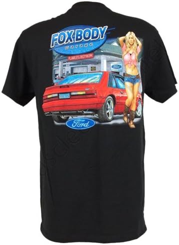 Ford Fox Body With Pin Up Adult Tee