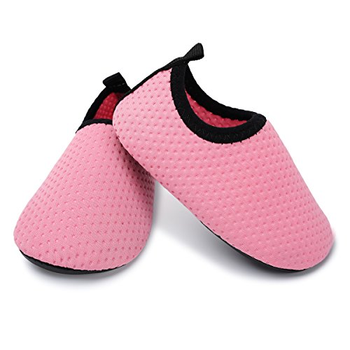 JIASUQI-Baby-Boys-and-Girls-Barefoot-Swim-Water-Skin-Shoes-Aqua-Socks-for-Beach-Swim-Pool