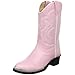 Durango Kids BT858 Lil' 8 Inch,Dusty Pink 'N Chrome,12.5 D US Little Kid