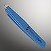 Tweezer Guru Tweezers for Women - Slant Pointed Precision Tweezers for Eyebrows & Ingrown Hair Removal - Blackhead and Splinter Tweezer with Sharp Needle Nose Point for Plucking (Bold Blue)