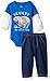 BON BEBE Baby Boys'' 2 Piece Longsleeve Side Snap Bodysuit and Denim Pant Set