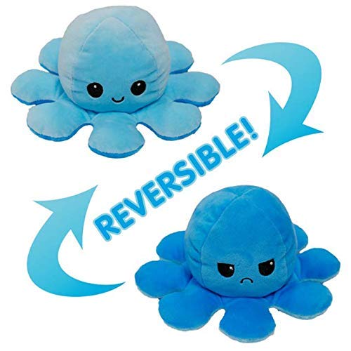 KUNSTIFY Plüschtier Oktopus Stimmungs Oktopus Kuscheltier Octopus plüschtier für Mädchen, für Frauen, für Kinder und die…