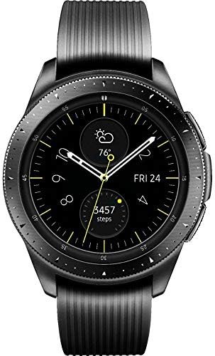 قیمت و خرید ساعت هوشمند سامسونگ Galaxy Watch (42 mm) Android (iOS) سازگار  با Android / iOS -SM-R810 - نسخه بین المللی - بدون ضمانت (سیاه نیمه شب)  برند Samsung | مالتینا