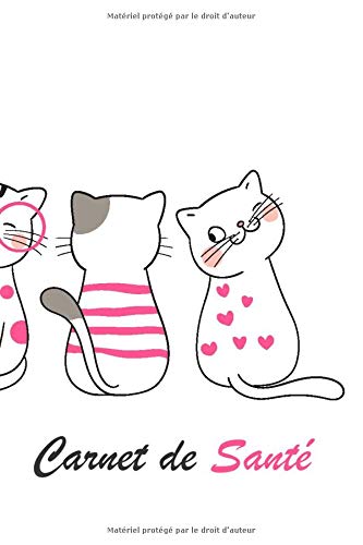 Carnet De Sante Carnet De Sante Pour Consultation Veterinaire Taille Ideale 1 Pages Suivi Medical Pour Votre Chat Chaton Ou Animal De Compagnie Dossier Felin Les Chats Heureux Edition Amazon Ca Livres