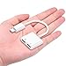 Phone 7 8 X Splitter Dual Lighting Adapter, 2 in 1 Double Lighting Adapter Headphone Jack Converter AUX Female Audio Splitter Cable Support Audio Charge Sync Data Music Control Phone Call iOS 11