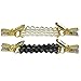 Evelots Sweater/Vest Clip-Immitation Pearls and Crystal-Dress/Blouse Clip-Set/2