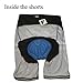 sponeed Men Padded Bike Shorts Biking Cycle Underwears Padding Bicycle Pants US M Multi