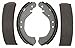 ACDelco Silver 14593B (19285952) Bonded Rear Drum Brake Shoe Set