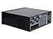 Silverstone Tek LC13B-E-USB3.0 Aluminum/Steel ATX Media Center/HTPC Case with 2X USB3.0 Front Ports Cases - Black